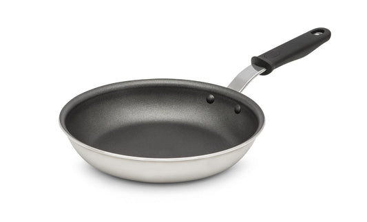 Vollrath Wear-Ever PowerCoat Fry Pan w Silicone Handle, 10", Aluminum - 672210