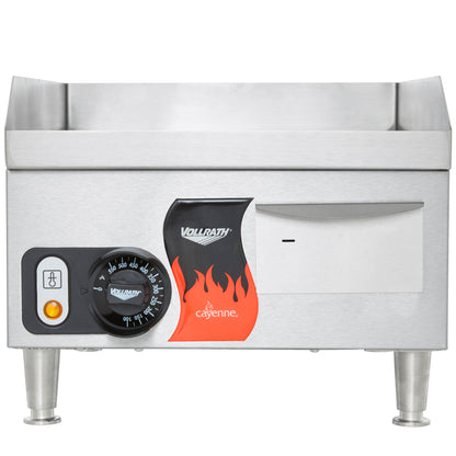 Vollrath Cayenne 14" Electric Flat Top Griddle, 120V - 40715