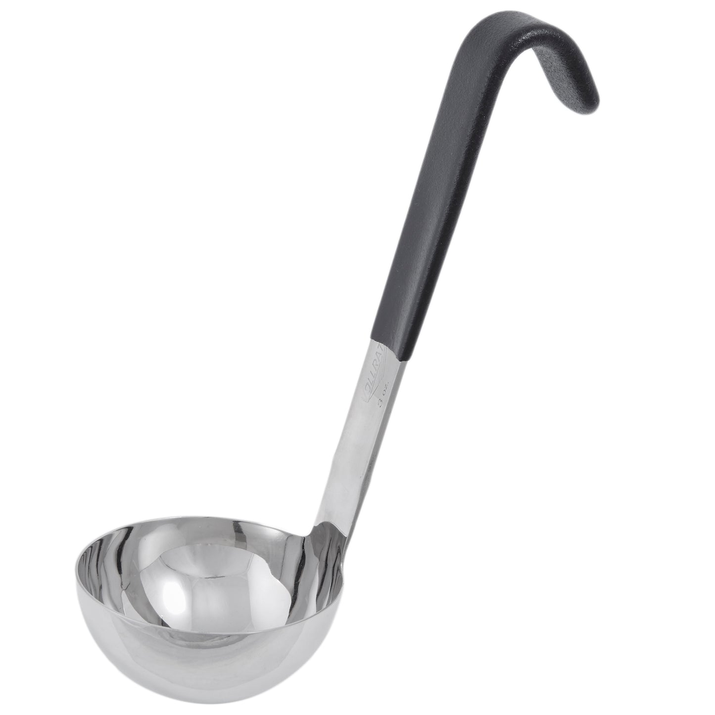 Vollrath Heavy-Duty One-Piece Short Handle Kool Touch Ladle, 3 oz, Black, FINAL SALE - 4970320