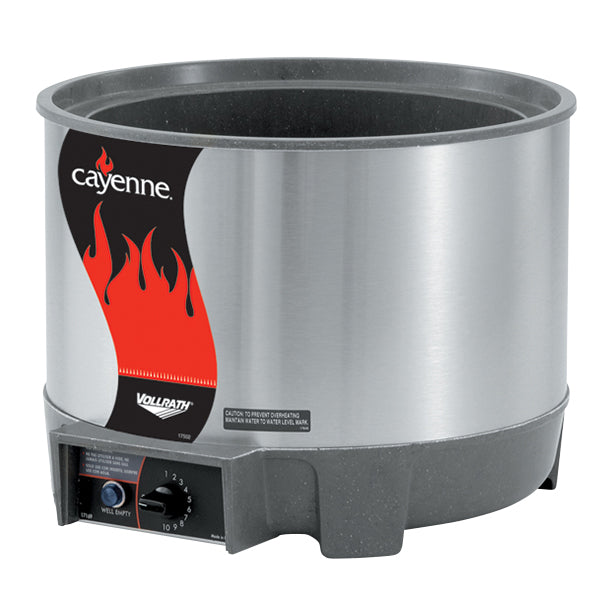 Vollrath Cayenne Round Heat 'N Serve Rethermalizer, 11 qt, 120V - 72021