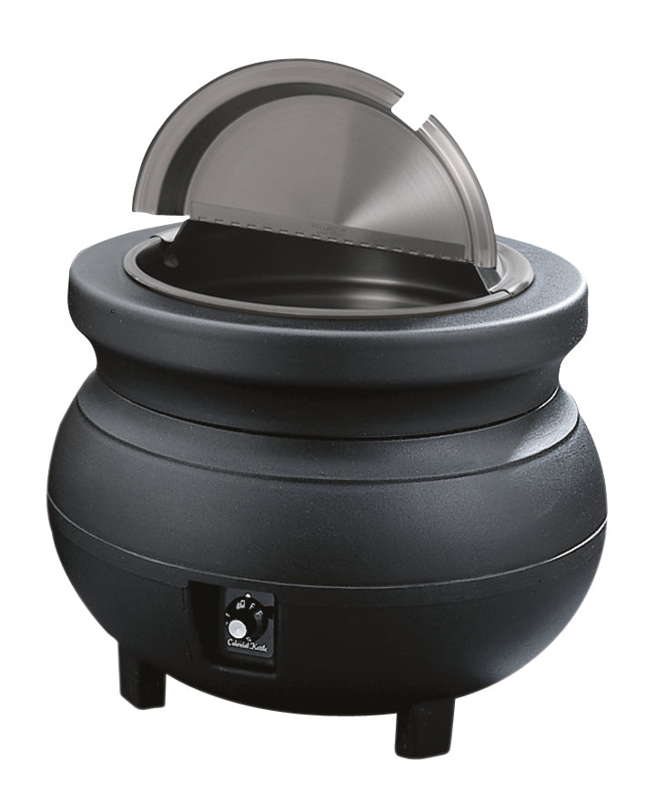 Vollrath Cayenne Colonial Kettle Rethermalizer, 11 qt, Black, 120V - 72175