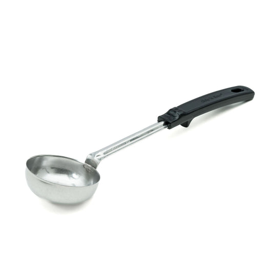 Vollrath Grip N Serve Solid Round Spoodle, 4 oz, Black Handle - 61172