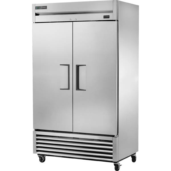 True | T-Series Double Full Door Reach-In Refrigerator, 48", 115/60/1