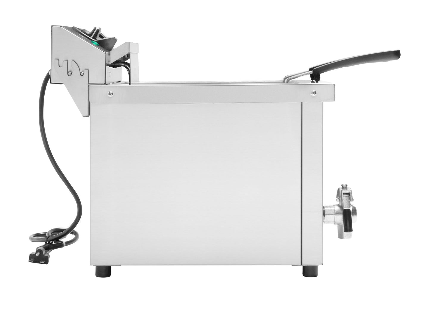 Vollrath Electric Countertop Deep Fryer, Double-Well 15 lb, 208/240V - CF4-3600DUAL-C
