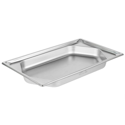 Vollrath Super Pan Full Size Hexagon Shape Food Pan, 2.5" Deep, 22 Gauge Stainless Steel - 3101220