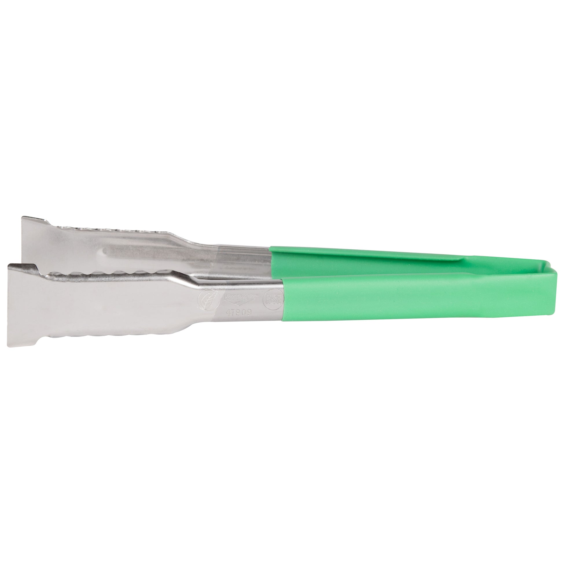 Vollrath VersaGrip Kool Touch One-Piece Tongs, 9.5", Green, FINAL SALE - 4790970