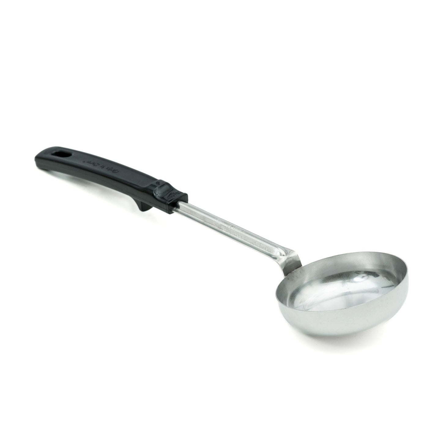Vollrath Grip N Serve Solid Round Spoodle, 5 oz, Black Handle, FINAL SALE - 61174