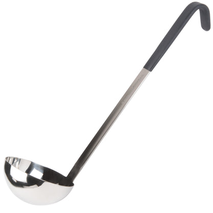 Vollrath Heavy Duty One-Piece Kool Touch Ladle, 8 oz, Black, FINAL SALE - 4980820