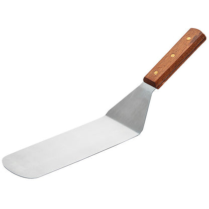 Vollrath Hamburger Turner, 7.75" x 3" Blade, Wood Handle - 48081