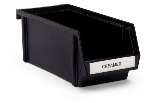 Vollrath Self-Serve Dispenser Bin, 11.25", Black - 4806-06