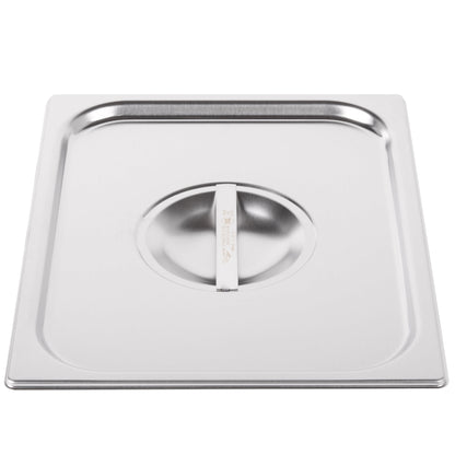Vollrath Super Pan V Solid Food Pan Cover, Half Size, 22 Gauge Stainless Steel - 75120