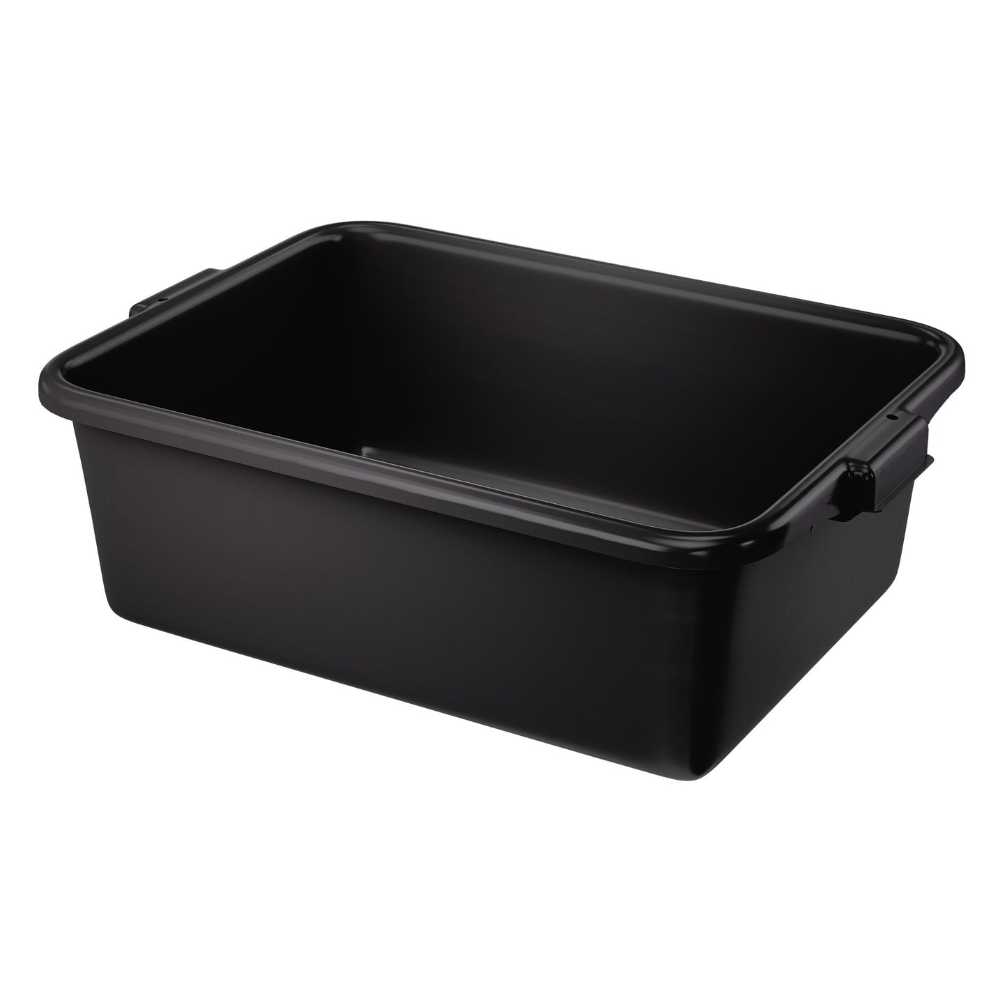 Vollrath Traex Bus Box Deep, 20" x 15" x 7", Black - 1527B-06