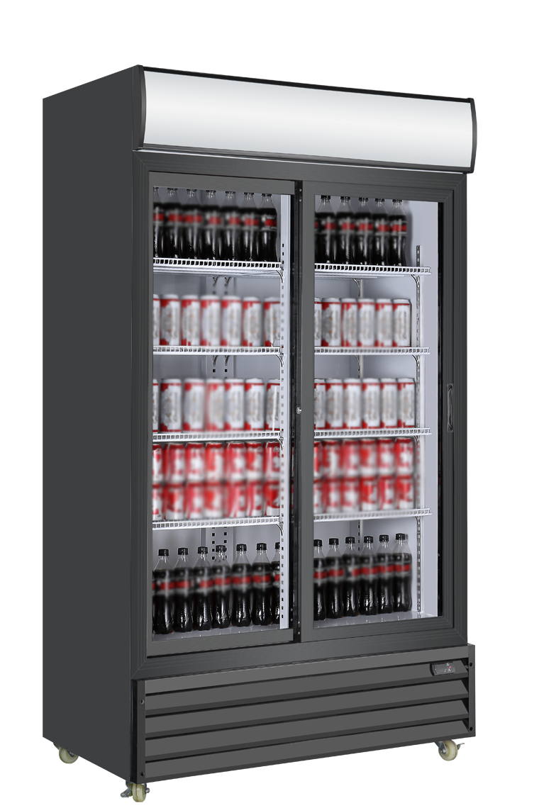 EFI Versa-Chill C2S-39GD Sliding Glass Door Refrigerator