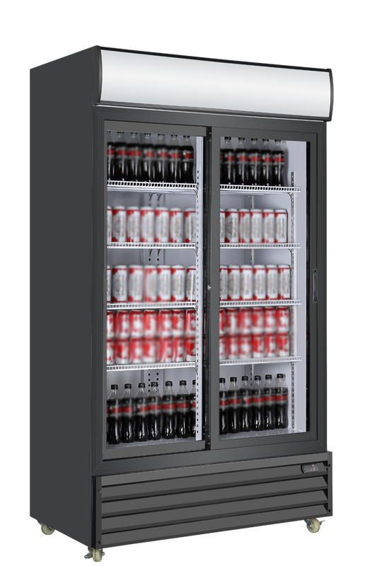 EFI Versa-Chill C2S-39GD Sliding Glass Door Refrigerator
