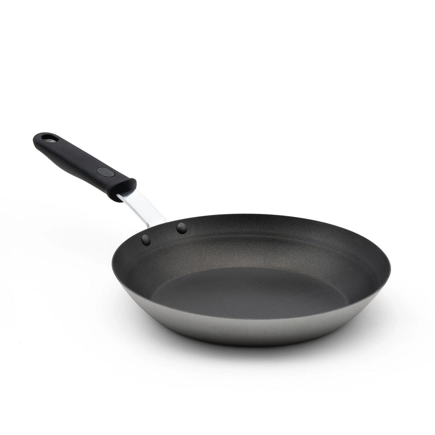 Vollrath SteelCoat Induction Fry Pans, 11", Carbon Steel w Silicone Handle - 592311