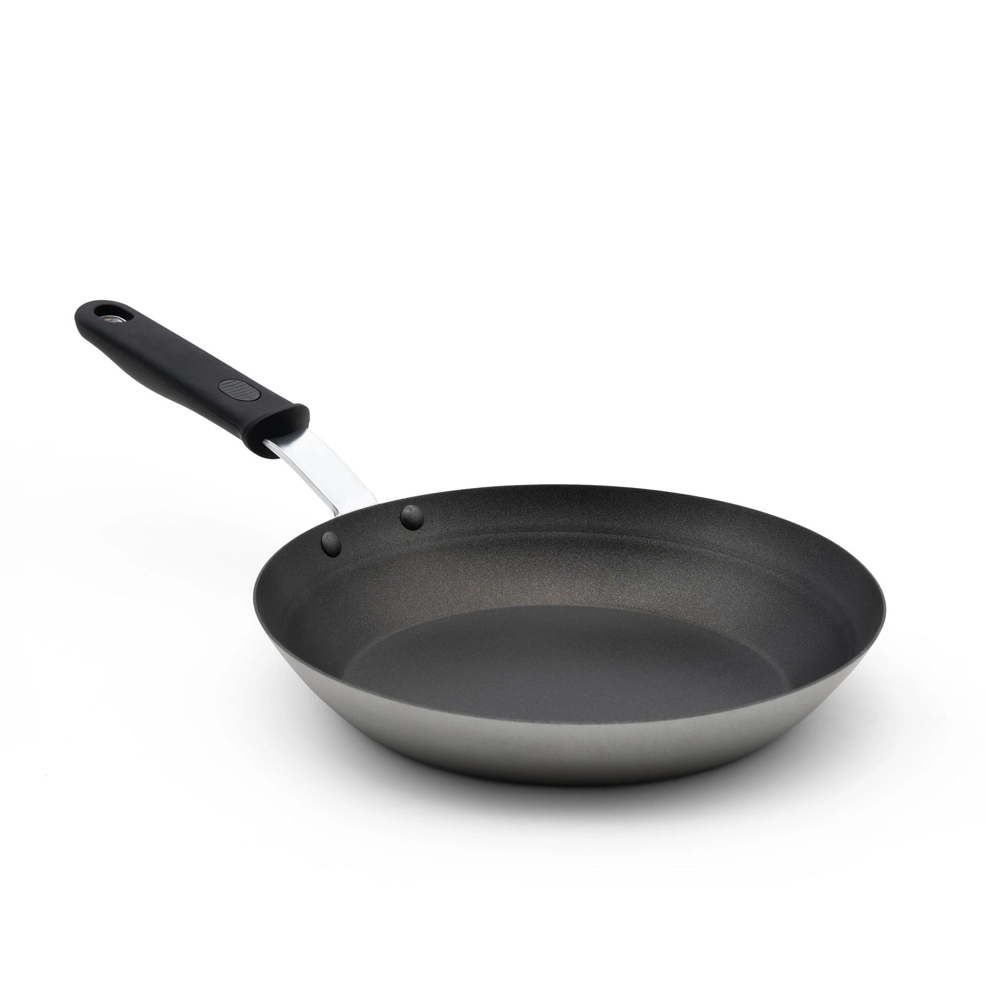 Vollrath SteelCoat Induction Fry Pans, 11", Carbon Steel w Silicone Handle - 592311