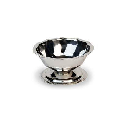 Vollrath Sherbet Dish, 3.5 oz, Stainless Steel - 48013