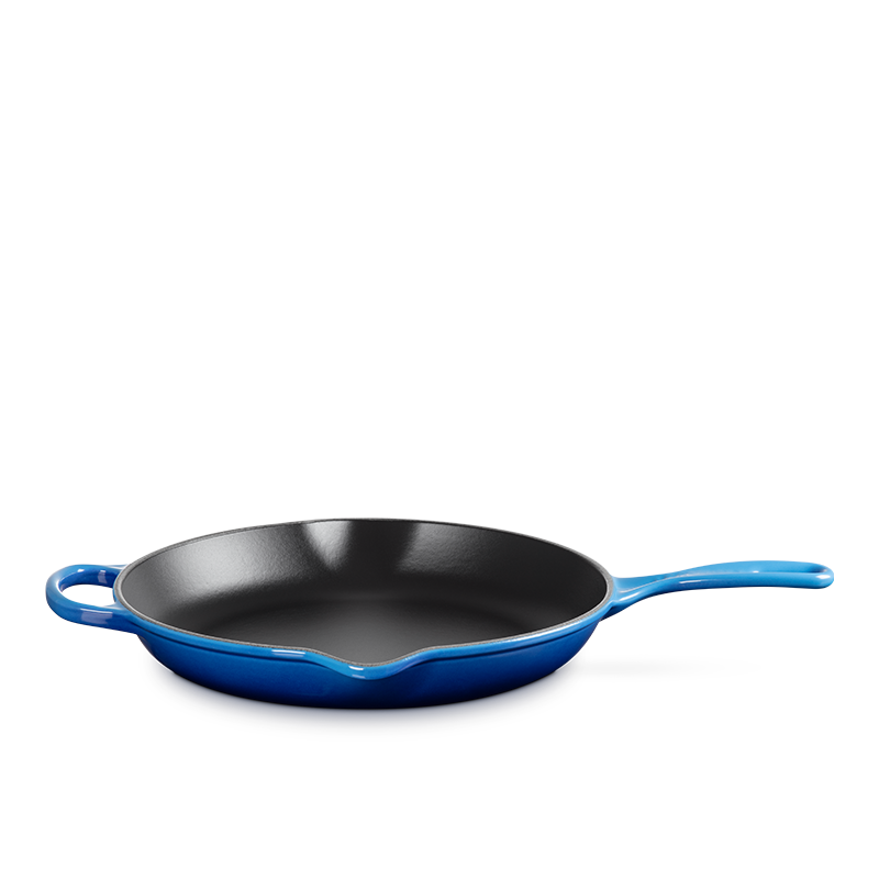Le Creuset Iron Handle Skillet, 30 cm, Blueberry - view 3