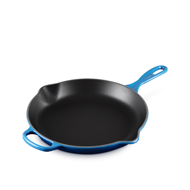 Le Creuset Iron Handle Skillet, 30 cm, Blueberry - view 2