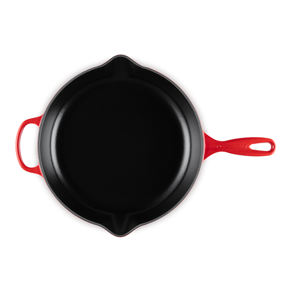 Le Creuset Iron Handle Skillet, 30 cm, Cerise - view 4