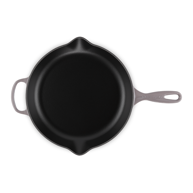 Le Creuset Iron Handle Skillet, 30 cm, Oyster - view 4