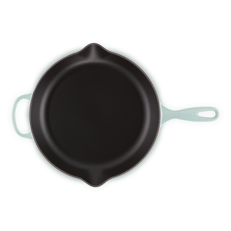 Le Creuset Iron Handle Skillet, 30 cm, Sage - view 4