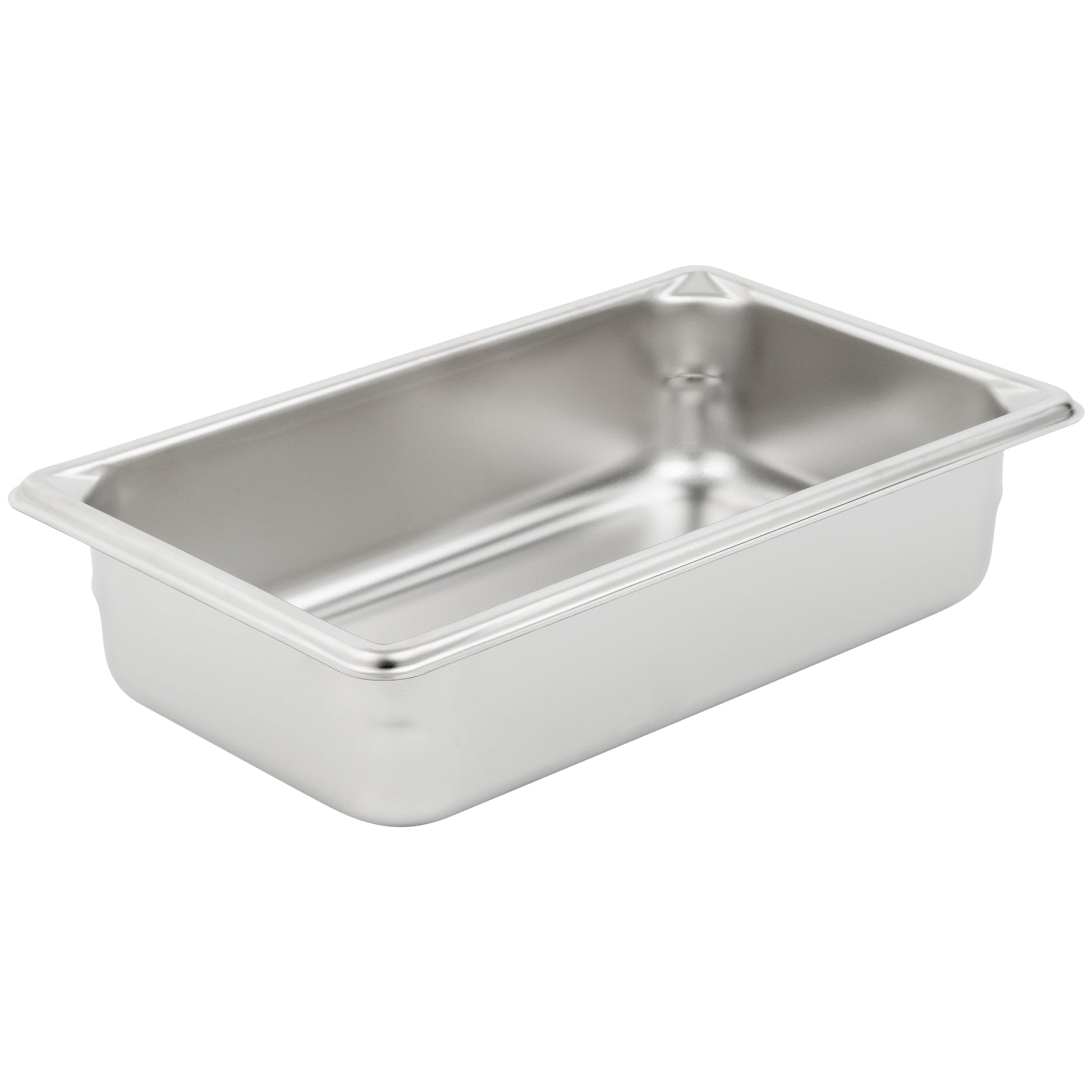 Vollrath Super Pan V 1/4 Size Food Pan, 2.5" Deep, 22 Gauge Stainless Steel - 30422