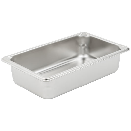 Vollrath Super Pan V 1/4 Size Food Pan, 2.5" Deep, 22 Gauge Stainless Steel - 30422