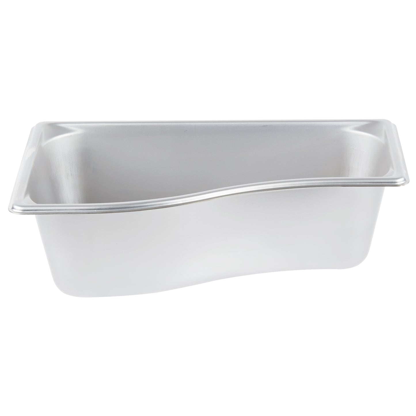 Vollrath Super Pan 1/3 Size Wild Shape Outer Food Pan, 4" Deep, 22 Gauge Stainless Steel - 3100340