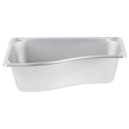 Vollrath Super Pan 1/3 Size Wild Shape Outer Food Pan, 4" Deep, 22 Gauge Stainless Steel - 3100340