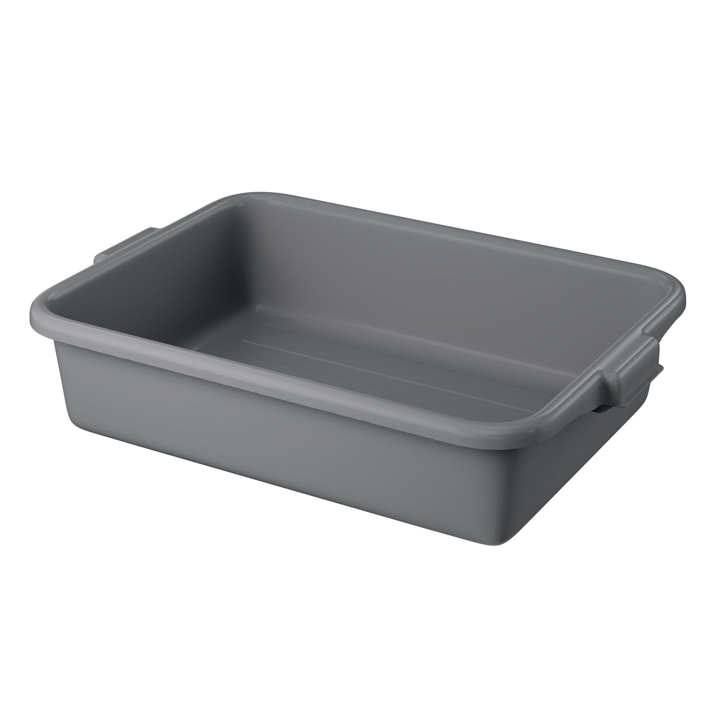 Vollrath Traex Bus/Utility Bin, 21.75" x 15.6" x 5", Grey - 1521-31