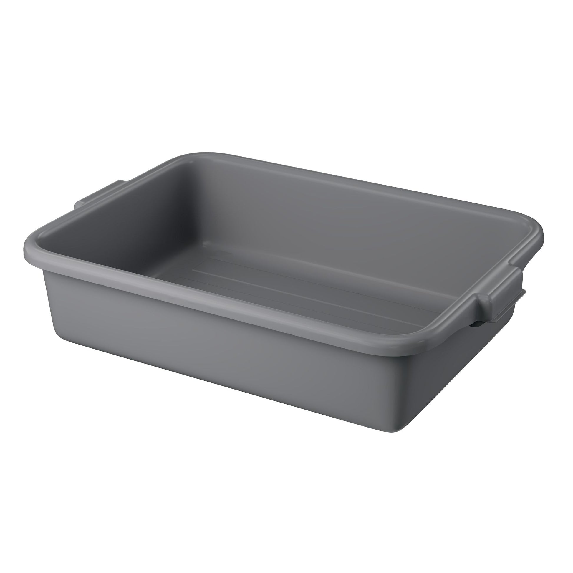 Vollrath Traex Bus/Utility Bin, 21.75" x 15.6" x 5", Grey - 1521-31