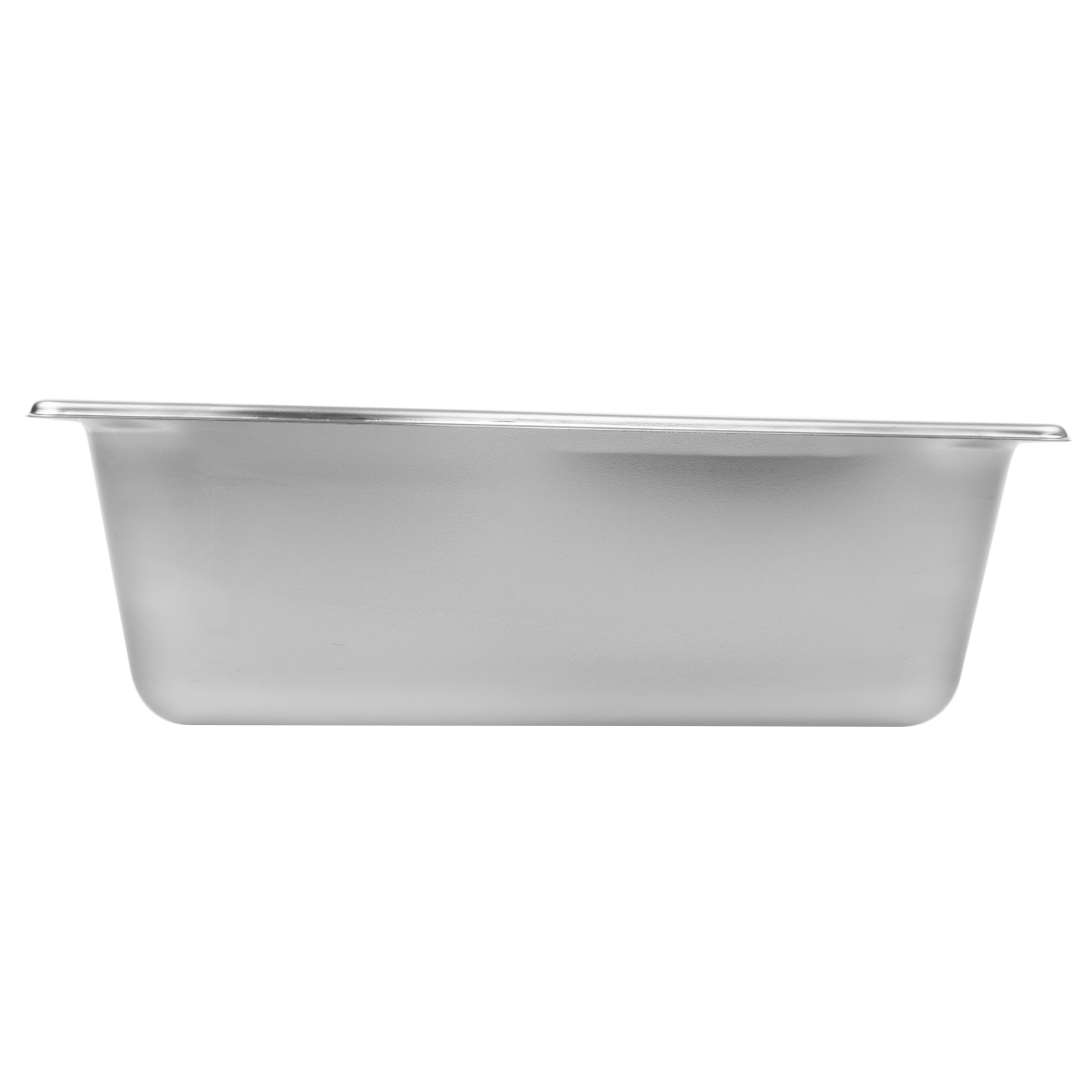 Vollrath Super Pan Half Size Wild Shape Food Pan, 4" Deep, 22 Gauge Stainless Steel - 3100240