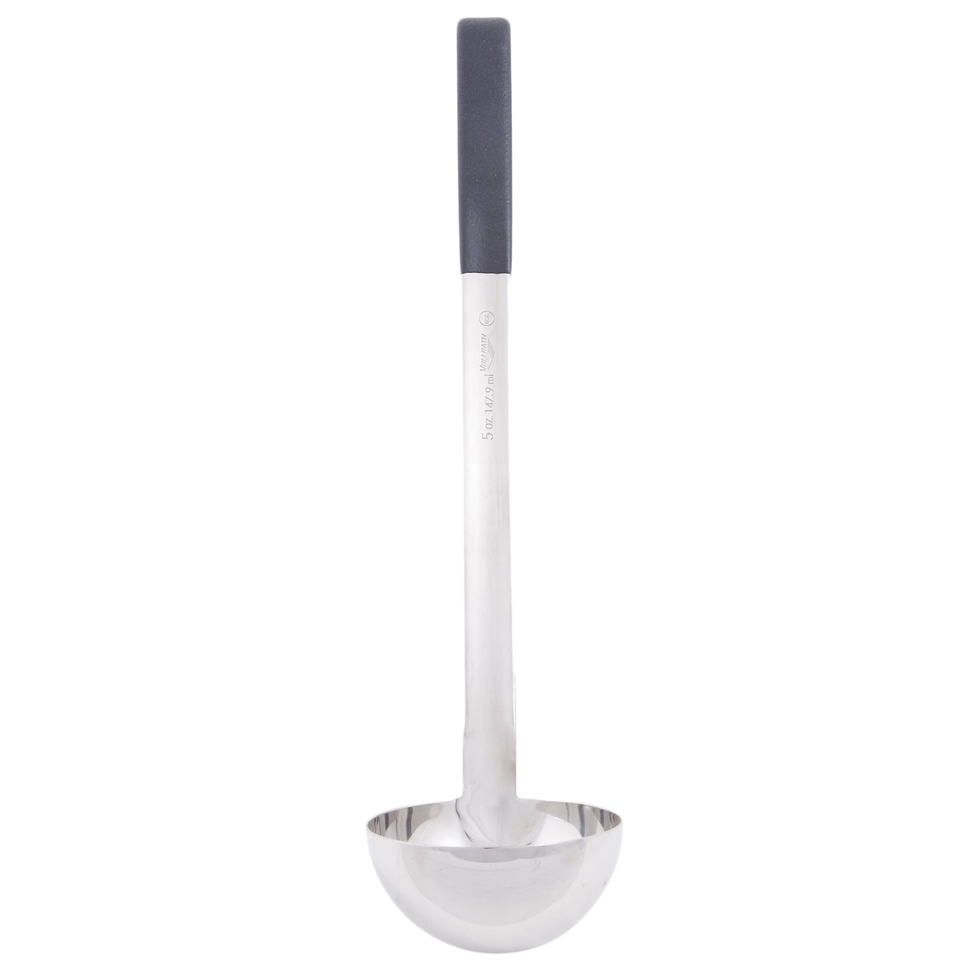 Vollrath Heavy Duty One-Piece Kool Touch Ladle, 5 oz, Black, FINAL SALE - 4980520