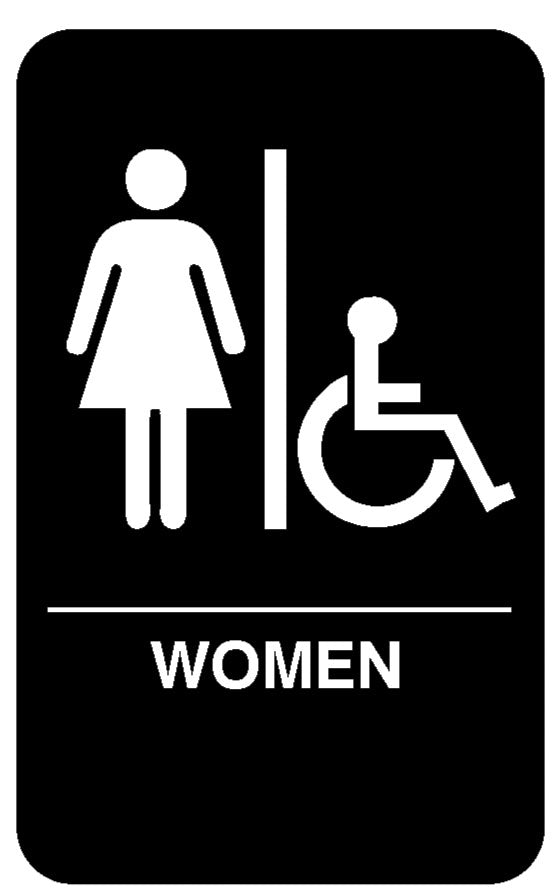 Vollrath Braille Symbol Sign, Women - 5630