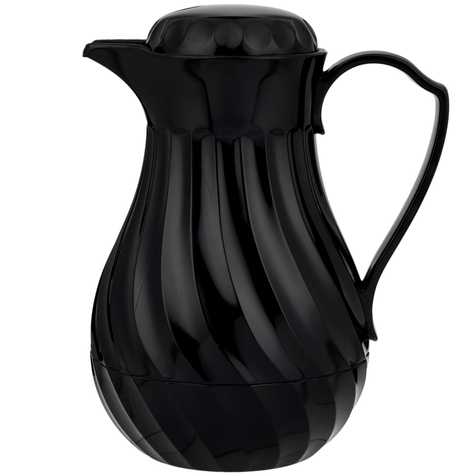 Vollrath SwirlServe Hot-N-Cold Beverage Server, 42 oz, Black, FINAL SALE - 52170