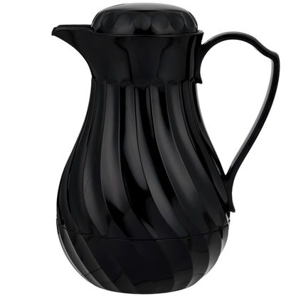 Vollrath SwirlServe Hot-N-Cold Beverage Server, 42 oz, Black, FINAL SALE - 52170