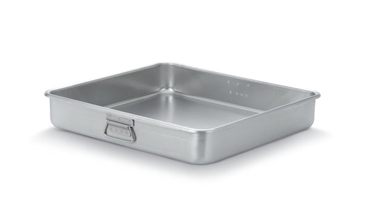 Vollrath Wear-Ever Roasting Pan Top with Riveted Loop Handles, 23.5 qt, Aluminum - 68364