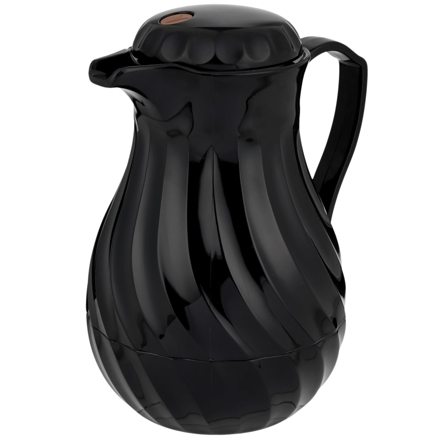 Vollrath SwirlServe Hot-N-Cold Beverage Server, 64 oz, Black - 52174