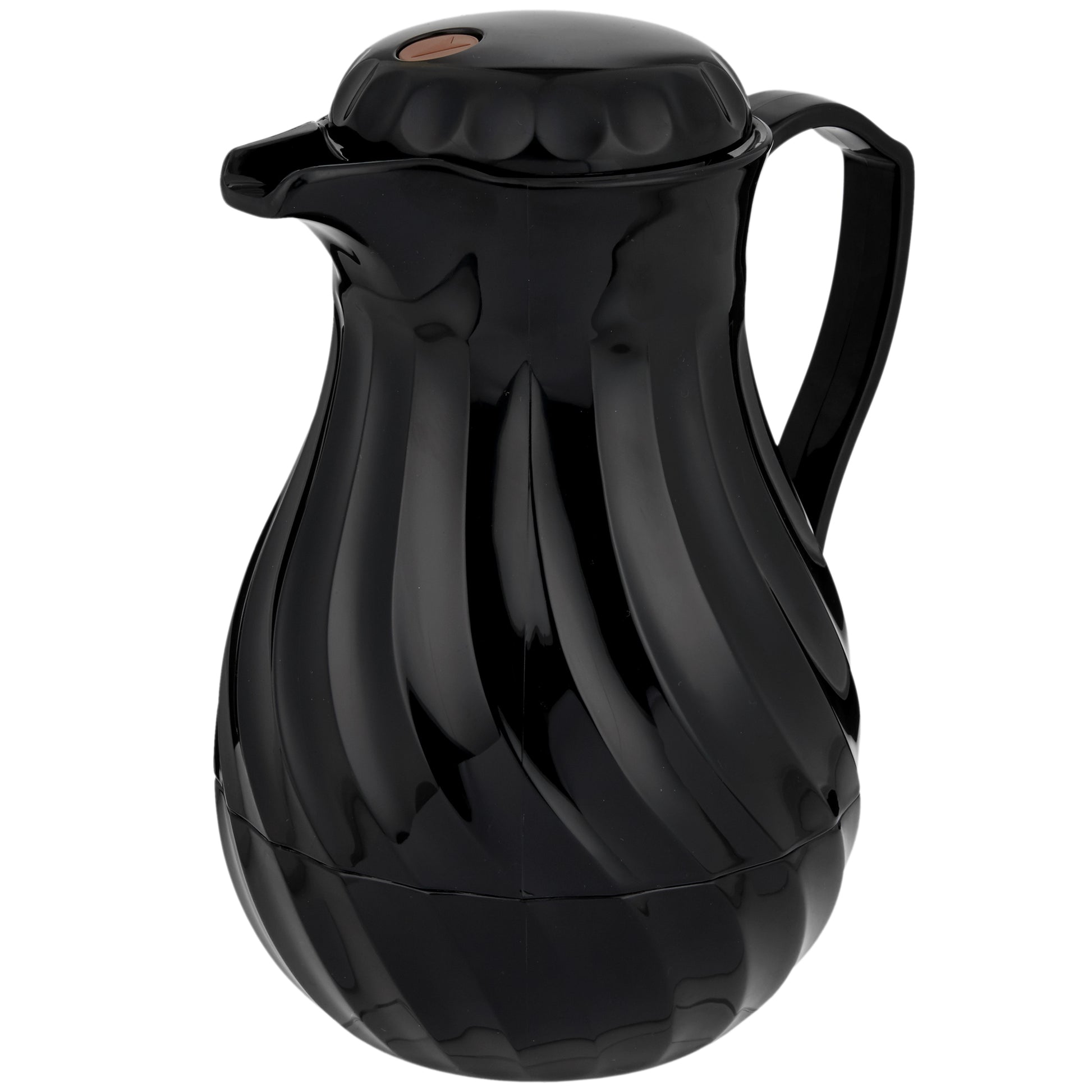 Vollrath SwirlServe Hot-N-Cold Beverage Server, 64 oz, Black - 52174
