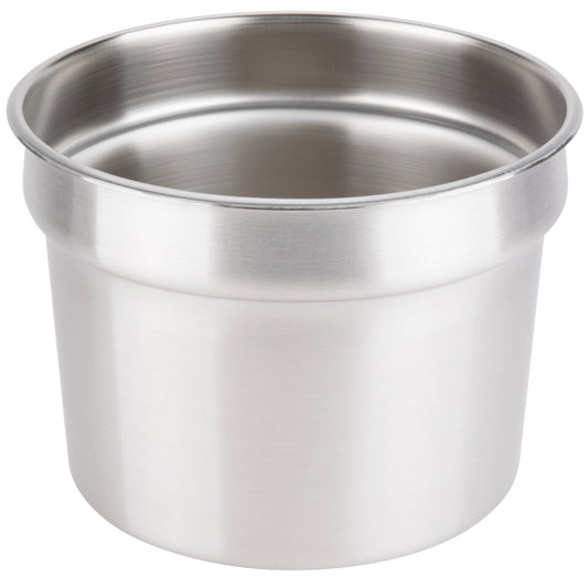 Vollrath Round Insert, 11 qt, Stainless Steel - 78204