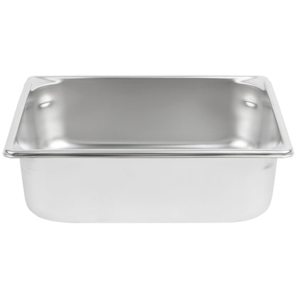 Vollrath Super Pan V Half Size Food Pan, 4" Deep, 22 Gauge Stainless Steel - 30242
