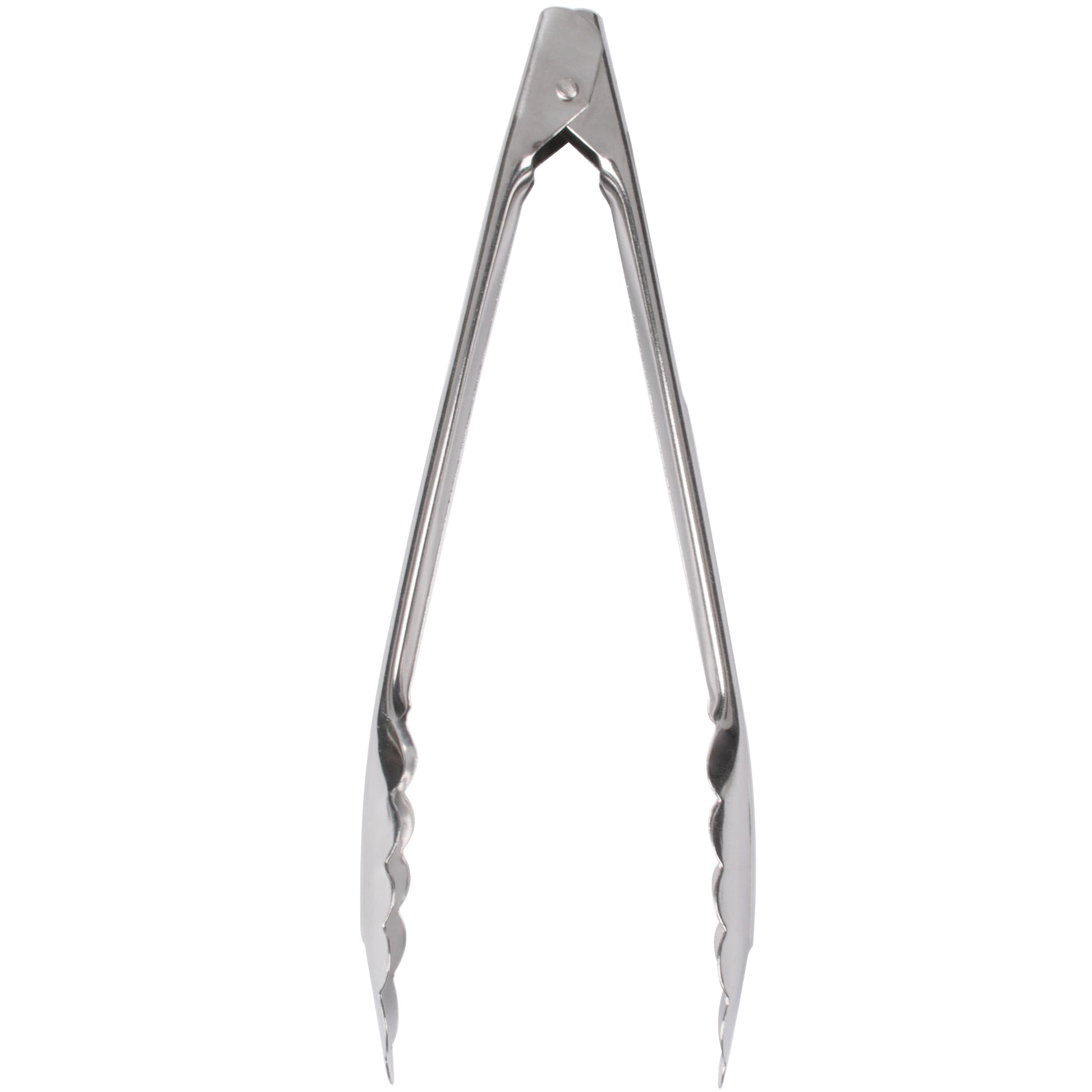 Vollrath Economy Utility Tongs, 9.5", Stainless Steel - 47110