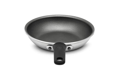Vollrath Wear-Ever PowerCoat Fry Pan w Silicone Handle, 8", Aluminum - 672208