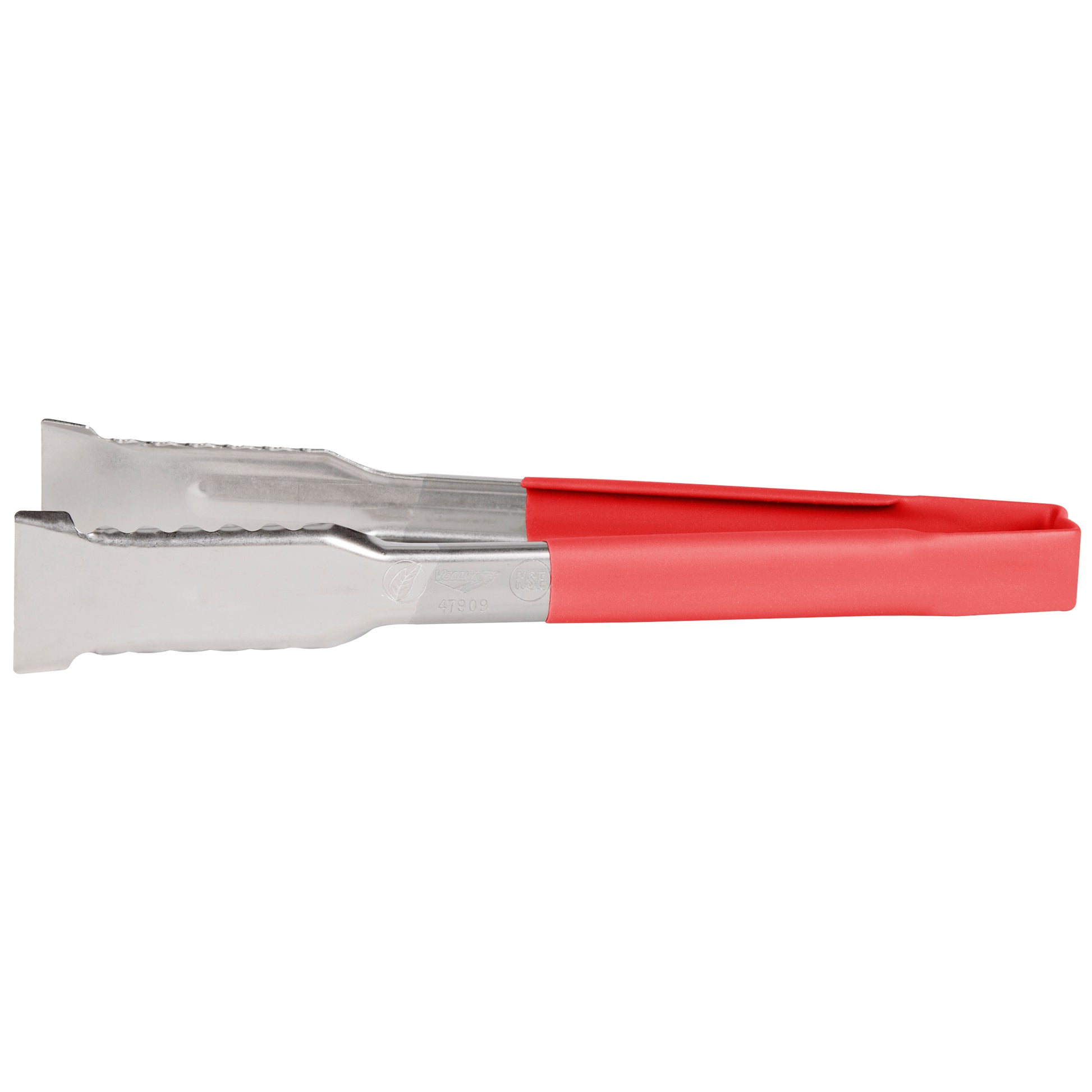 Vollrath VersaGrip Kool Touch One-Piece Tongs, 9.5", Red, FINAL SALE - 4790940