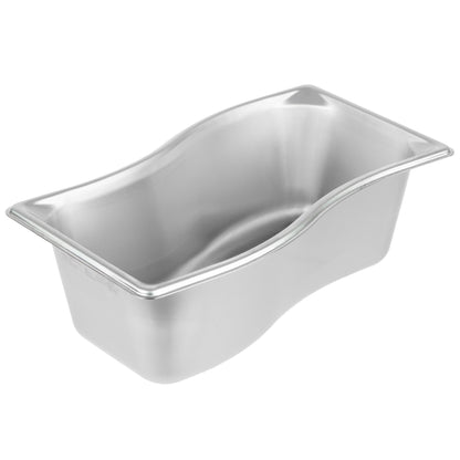 Vollrath Super Pan 1/3 Size Wild Shape Inner Food Pan, 4" Deep, 22 Gauge Stainless Steel - 3100341