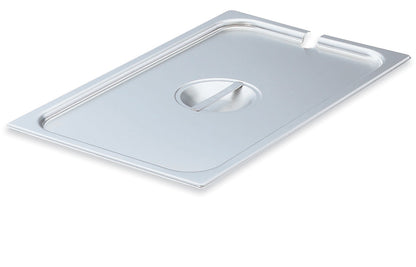 Vollrath Super Pan V Solid Food Pan Cover, 2/3 Size, 22 Gauge Stainless Steel - 75110