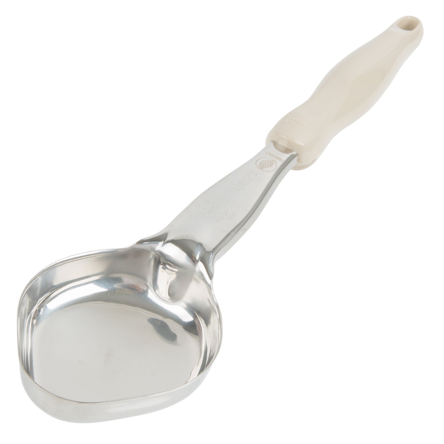 Vollrath Heavy Duty Color Coded Oval Spoodle, 3 oz, Ivory, FINAL SALE - 6412335