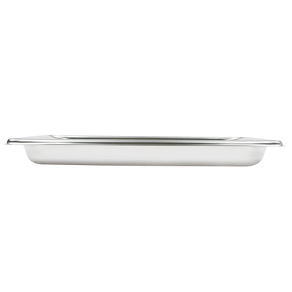 Vollrath Super Pan V 1/3 Size Food Pan, 1.25" Deep, 22 Gauge, Stainless Steel - 30312