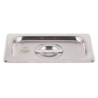 Vollrath Super Pan V Solid Food Pan Cover, 1/9 Size, 22 Gauge Stainless Steel - 75360